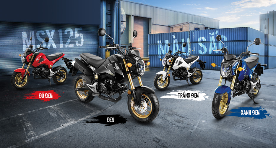 Bảng giá xe MSX mới của Honda